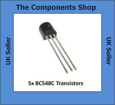 BC548C Transistor x 5 Stück
