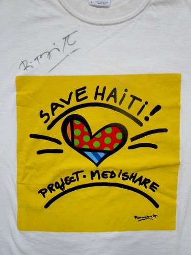 Romero britto save haiti - romero,