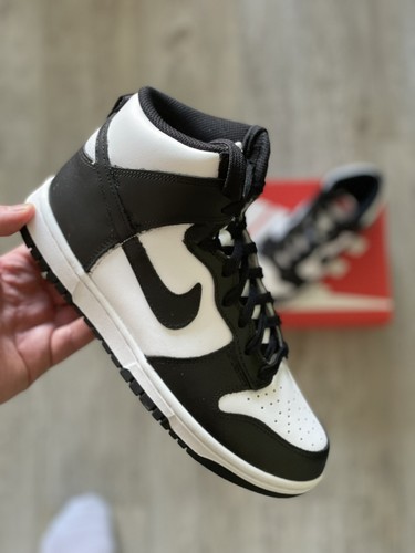 Nike dunk high schwarz weiß - high,