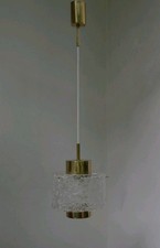 J.T Kalmar Leute 60er Jahre Eisglas  Hängelampe Med Century 