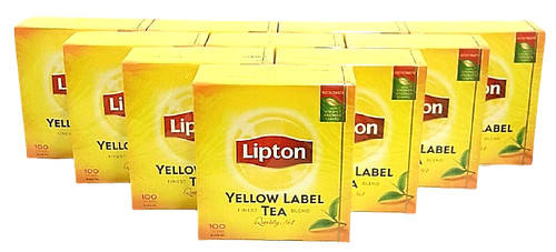 100 lipton teebeutel - 10, x