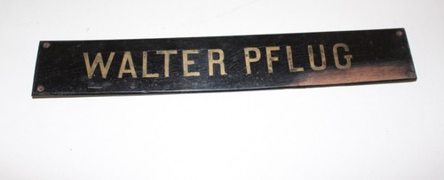 Original antikes schild - original,