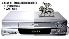 VHS Videorecorder 6 head/ HiFi + Profi gewartet + 1 Jahr GARANTIE Videorekorder