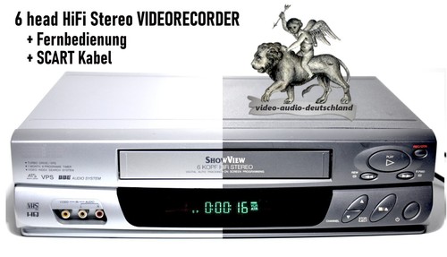 Vhs videorecorder head hifi - videorecorder, 6