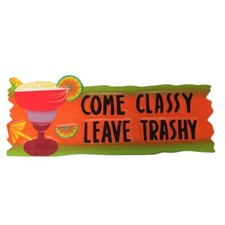 Wandschild Tiki Style