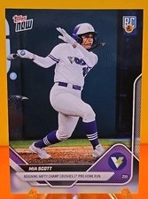 2025 AUSL Topps NOW Mia Scott