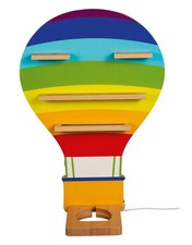 Livarno home LED-Kinder-Regal für Audiobox und Figuren Ballon L39 x B16 x H55 cm