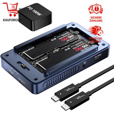 M.2 NVMe SSD Gehäuse 40Gbps
