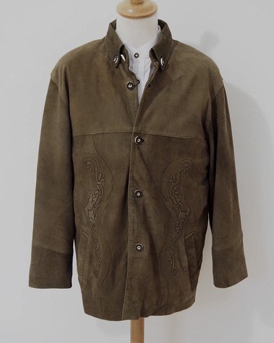 Trachten lederjacke grösse - lederjacke, 50