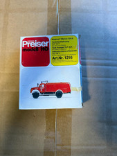 Preiser 1216 Bausatz Feuerwehr