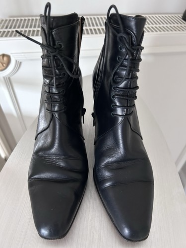 Schnur stiefeletten leder - schnur, 38,5