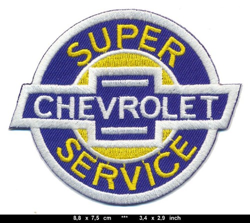 Chevrolet service aufnäher - chevrolet,