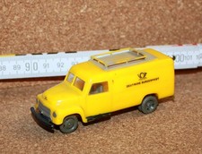 Siku Plastik V 70 Opel Blitz Kasten Lkw Deutsche Bundespost sehr schön Ansehen !