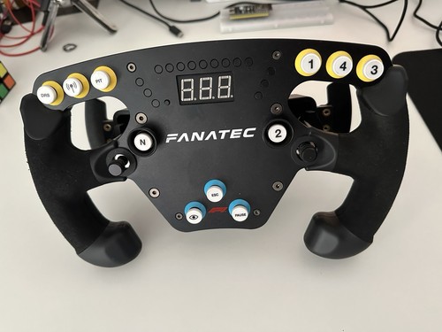 Fanatec clubsport steering - fanatec,