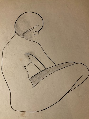 Schöne zeichnung art - art, 1960