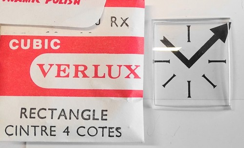 Uhrglas rechteck mm rx - uhrglas,