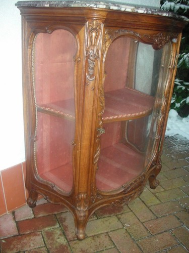 Barock vitrine - ,