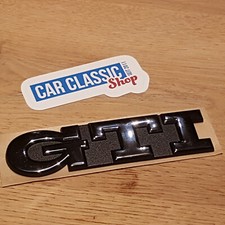 Original VW Golf 3 MK3 GTI Emblem Zeichen hinten silber chrom 1H6853687AJ Z10