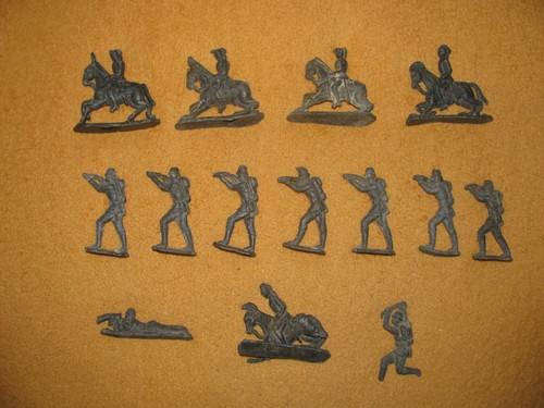 Uralte zinnfiguren bleifiguren - zinnfiguren,