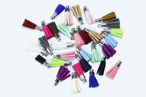 Quaste anhänger mini 18mm - mini, 10