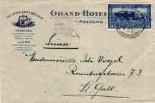 Ägypten, Brief aus Assouan n