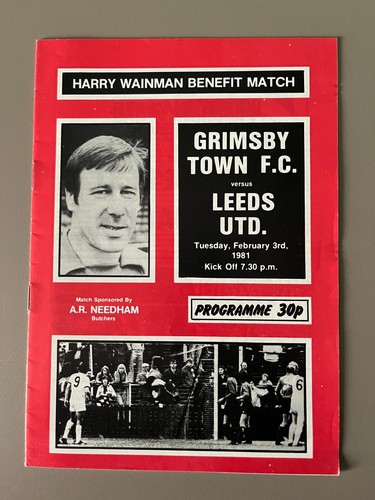 1980 grimsby town - town, leeds