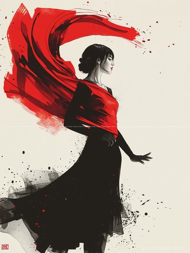 Poster illustration mode - a4,