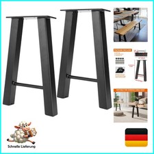 2er Set Schwerlast Tischbeine