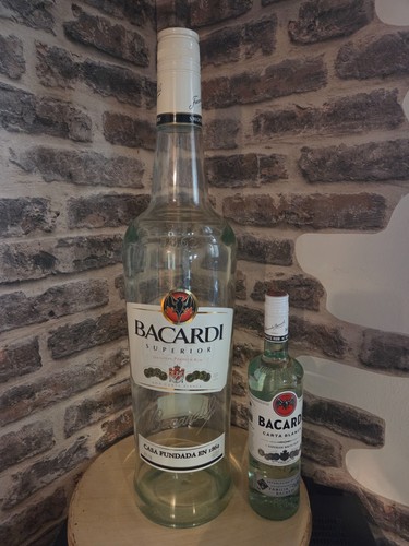 Bacardi show flasche liter - bacardi,