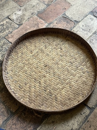 Vintage geflochtener rattan - vintage,