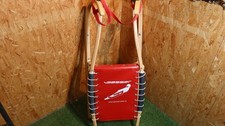 Gasser Schlitten Rennrodel Touren Spezial Einsitzer rot unbenutzt NEU