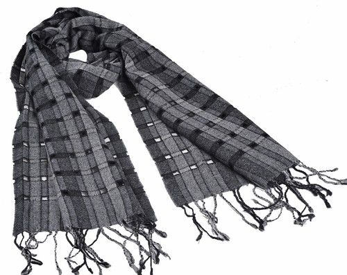 Moderner eleganter wollschal - moderner,