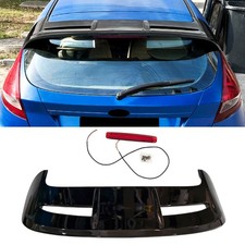 Für Ford Fiesta MK7 2008-17 ST Style Schwarz Heckflügel Dachspoiler Heckspoiler