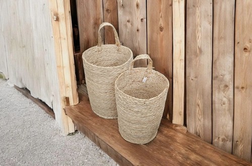 Korb 2er set jutekorb - jutekorb, 2