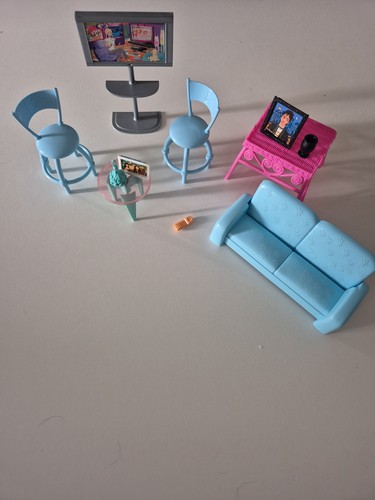 Barbie wohnzimmer möbel - barbie, tv