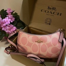 COACH Pink Teri 2way Shoulder