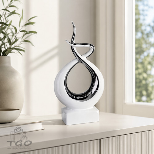 Gilde deko skulptur - skulptur, infinity