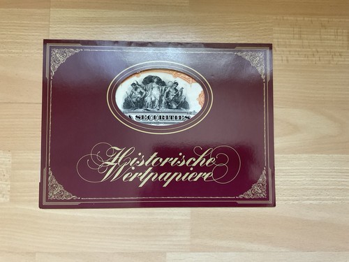 Historische wertpapiere - historische,