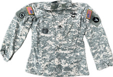 US Army Ucp Acu Jacke 10 patches  34th Div Ranger Scout 81st ARCOM Command ML