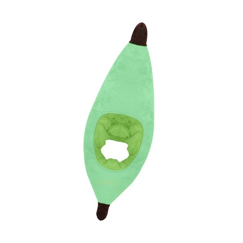 Plüschhut grüne banane - plüschhut,