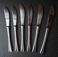 WMF Detmold Besteckteile Messer 6 Stück Chromargan