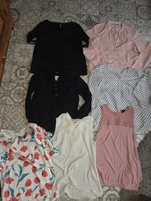 Bekleidungspaket Blusen Hemd Büro Buisness Damen Gr.S/38/36 Spitze 7 Teile