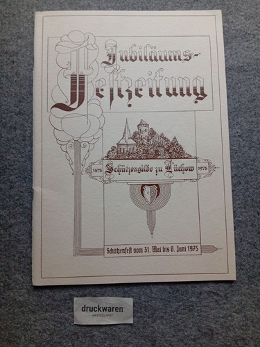 Jubiläums festzeitung 400 - jubiläums-festzeitung.,