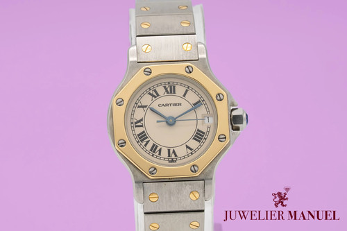 Cartier santos octagon - cartier, lady