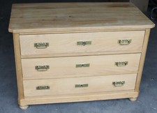 kommode hart holz 3 schübig schubladen schräge eck alt antik top deko rest mass.