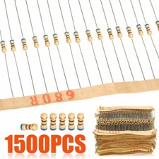 1500pcs 1 Ohm ~ 10m Ohm 1/4w