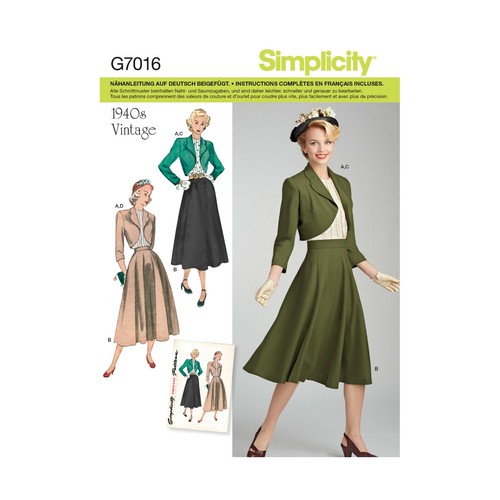 Simplicity schnitt 8462 u5 - nr, 8462.u5
