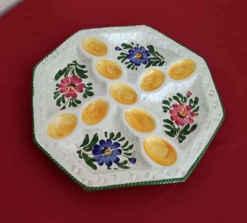 Eierplatte porzellan - eierplatte,