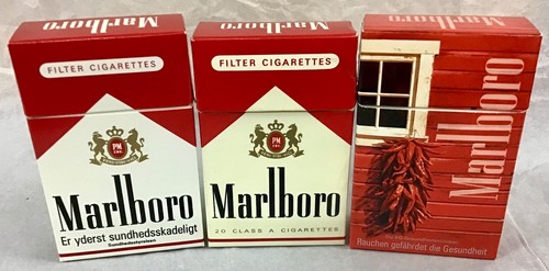 Marlboro schachtel leer - x,