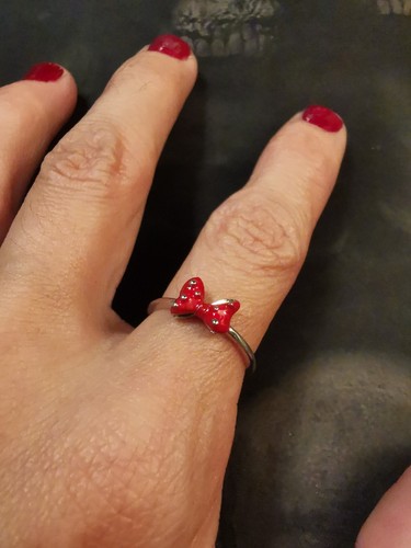 Ring rote schleife design - ring,